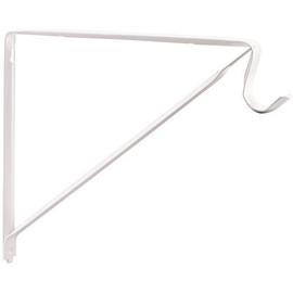 Prime-Line Shelf and Pole Support Bracket For Wood Shelving