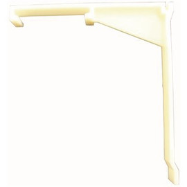 Designer's Touch Valance Clip for 3-1/2 in. Vertical Blinds Smooth Valance