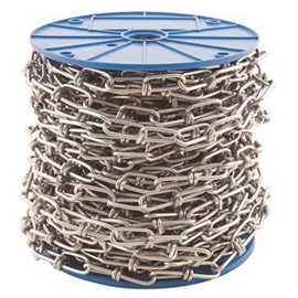 KingChain #3/0 in. x 100 ft. Zinc-Plated Tenso Chain