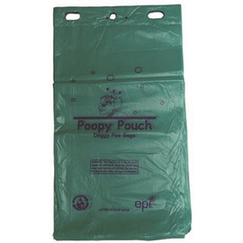 Crown Products Poopy Pouch Pet Waste Header Bags (200 Bags per Header, 12 Headers per Case)