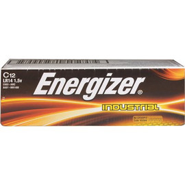 Energizer C Alkaline Industrial Battery (12-Pack)