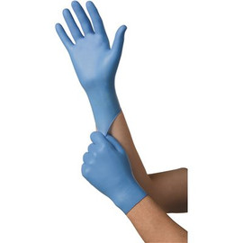 Ambitex Small Royal Blue 3 Mil Nitrile Powder-Free Select Exam Gloves(100 per Box)