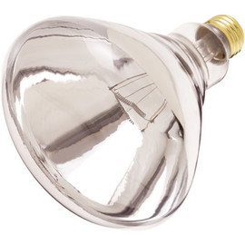 SATCO|Satco 250-Watt R40 Medium Base Incandescent Heat Lamp Bulb (12-Pack)