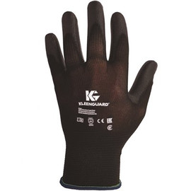 KleenGuard G40 Size 8.0 Medium Black Polyurethane Coated Gloves High Dexterity (12-Pairs/Bag)