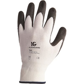 KleenGuard G60 Large Black and White Level 3 Economy Cut Resistant Gloves (12-Pairs/Bag, 1-Bag)