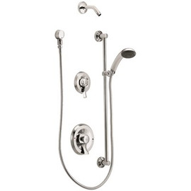 MOEN Commercial 1-Handle Posi-Temp Shower Trim Kit in Chrome (Shower Head and Valve Not Included)