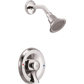 MOEN Commercial Single-Handle Posi-Temp Shower Trim Kit without Valve, 1.5 GPM, Lever Handle in Chrome