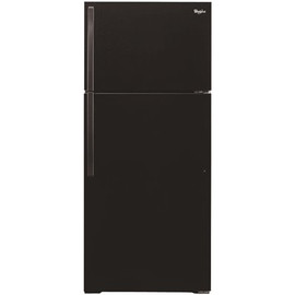 Whirlpool 16 cu. ft. Top Freezer Refrigerator in Black