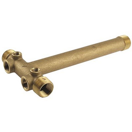 Boshart Industries BOSHART SOLID BRASS TANK TEES, 1 IN. X 10 IN. CENTRE END, LEAD FREE