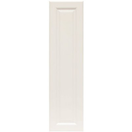 Hampton Bay Hampton 11 in. W x 41.25 in. H Wall Cabinet Decorative End Panel in Satin White