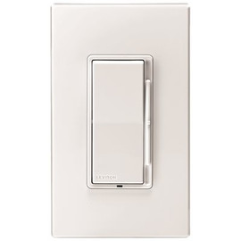 Leviton Decora 450-Watt LED and CFL/1000-Watt Incandescent/1000VA Magnetic Low Voltage Single-Pole Universal Dimmer