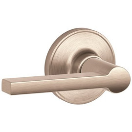 Schlage Solstice Series Satin Nickel Hall and Closet Door Lever