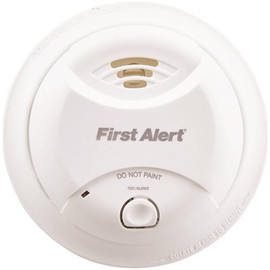 First Alert Lithium Power Cell Smoke Alarm, with Tamper Proof and Sealed Battery