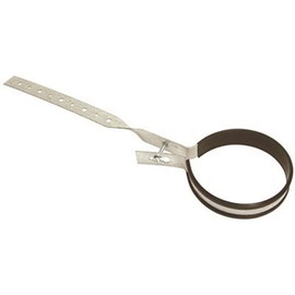 Greenfield DWV Hanger Strap, Plastic Covered, 16-Gauge, 1-1/2 in. x 12 in.