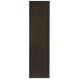 Hampton Bay Shaker 11 in. W x 41.25 in. H Wall Cabinet Decorative End Panel in Java