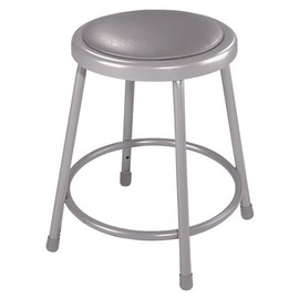 NATIONAL PUBLIC SEATING STOOL W/PADDED SEAT 18