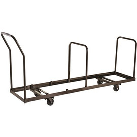 National Public Seating 1100 lbs. Weight Capacity Folding Chair Dolly for Vertical storage and Transport - 35 Chair Capacity