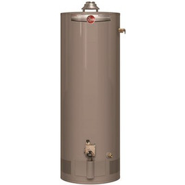 Rheem Professional Classic 55 Gal. 50,000 BTU Plus Tall Residential Natural Gas Water Heater with Side T&P Relief Valve