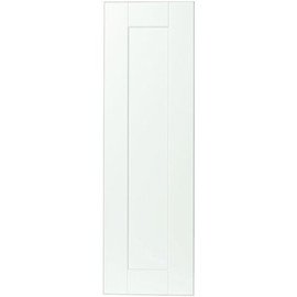 Hampton Bay Shaker 11 in. W x 35.25 in. H Wall Cabinet Decorative End Panel in Satin White