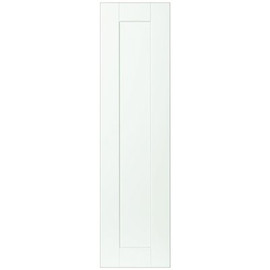 Hampton Bay Shaker 11 in. W x 41.25 in. H Wall Cabinet Decorative End Panel in Satin White