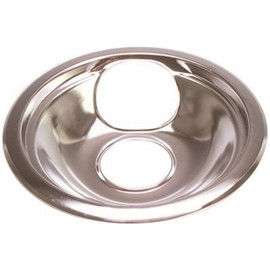 PRIVATE BRAND UNBRANDED Electric Range Drip Pan in Chrome, 8 in. (Pack of 6) PRIVATE BRAND UNBRANDED Electric Range Drip Pan in Chrome, 8 in. (Pack of 6)