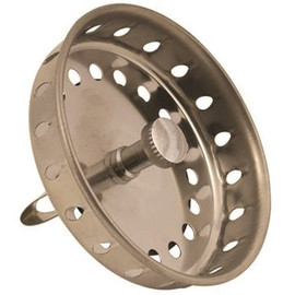 Basket Strainer with Spring Closure, Stainless Steel (5-Pack)