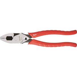 Milwaukee 9 in. High Leverage Lineman's Pliers with Crimper