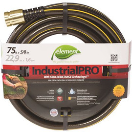 Element CommercialGrade 5/8 in. x 75 ft. Heavy Duty Contractor Water Hose