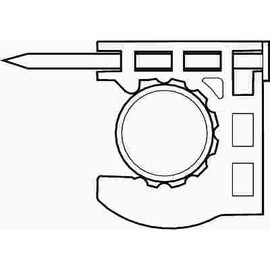 IPS Corporation IPS RIGHT STRAP MULTI-FUNCTIONAL PIPE CLAMP WITH PRELOADED NAIL, 3/4 IN. CTS