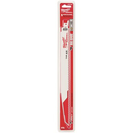 MILWAUKEE ELECTRIC TOOL MILWAUKEE THE AX SAWZALL BLADE, 12 IN. LONG WITH 1/2 IN. UNIVERSAL SHANK, 5 TPI