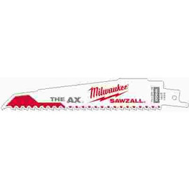 MILWAUKEE ELECTRIC TOOL MILWAUKEE THE AX SAWZALL BLADE 6 IN. 5 TPI