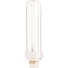 Satco 75-Watt Equivalent T4 G24q-2 Base CFL Light Bulb Cool White