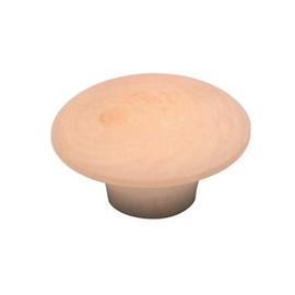 National Brand Alternative WOOD KNOB 1-1/2 IN. DIAMETER