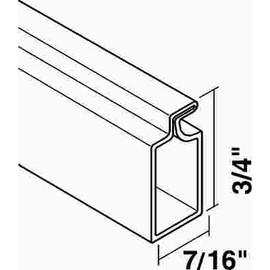 SCREEN FRAME 7/16 IN. WIDE 6 FT. 3 IN. LENGTH MILL