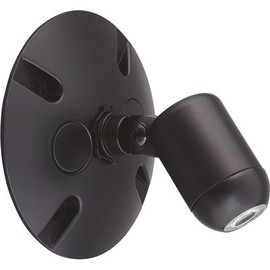 Hubbell Lighting Dual-Lite 1-Watt Black Integrated LED Emergency Light Outdoor Single Remote Lamp Head