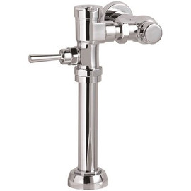 American Standard Ultima Manual 1.28 GPF FloWise Flush Valve for 1.5 in. Top Spud Toilet in Polished Chrome