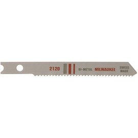 Milwaukee 2-3/4 in. 24 TPI U Shank Bi-metal Jig Saw Blade