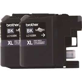 Brother 600-Page Ink Cartridge in Black (2/Pack)