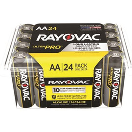 Rayovac Ultra Pro AA Alkaline Batteries Contractor Pack (24-Pack)