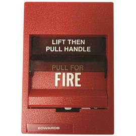 Edwards Signaling FIRE ALARM PULL STATION RED