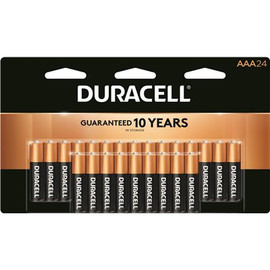 Duracell Coppertop Alkaline AAA Battery (24-Pack)