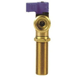 IPS Corporation Water-Tite 88251 Brass Quarter-Turn Valve for Washing Machine Outlet Boxes, 1/2-Inch CPVC, Blue Handle