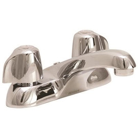 Gerber Classics 4 in. Centerset 2-Handle Bathroom Faucet with Metal Pop-up Drain in Chrome