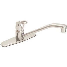 Gerber Hardwater Single Handle Kitchen Faucet Less Spray in Chrome