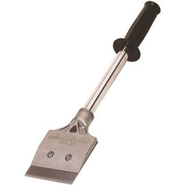 Warner Strip N Clean Scraper 4 in., 18 in. Steel with Rubber Grip