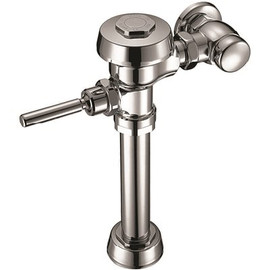 SLOAN HIGH EFFICIENCY EXPOSED WATER CLOSET FLUSHOMETER FOR FLOOR MOUNT OR WALL HUNG TOP SPUD BOWLS, 1.28 GPF
