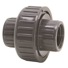 ProLine 1 in. FPT x FPT Gray PVC Union ProLine 1 in. FPT x FPT Gray PVC Union