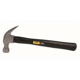 Stanley 16 oz. Curved Claw Wood Handle Nailing Hammer