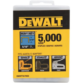 DEWALT 5/16 in. Heavy-Duty Staple (5000-Piece)