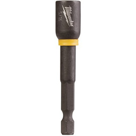 Milwaukee SHOCKWAVE Impact Duty 5/16 in. x 2-9/16 in. Alloy Steel Magnetic Nut Driver (1-Pack)